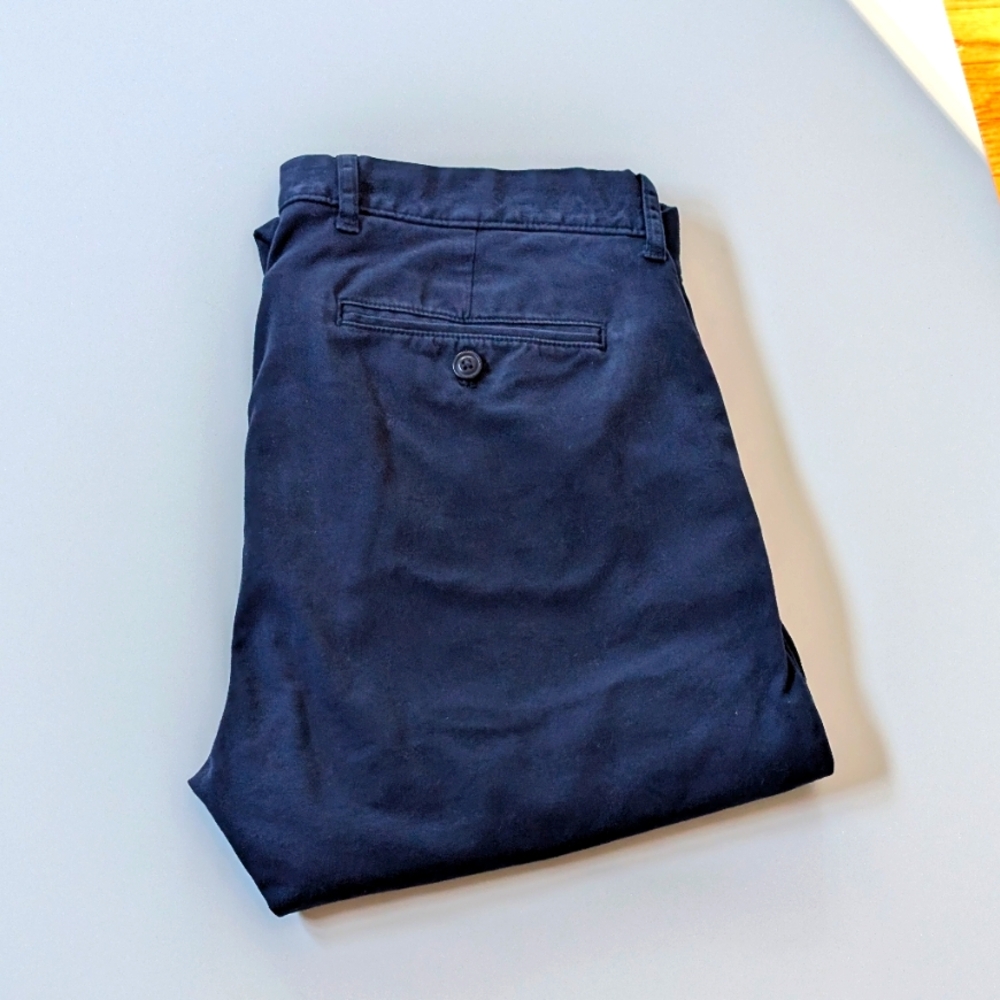 J. Crew Navy Blue 250 Skinny Men's Chino